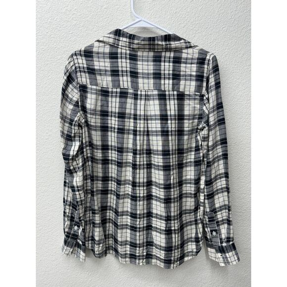 Jessica Simpson Flannel Plaid Button Up Shirt. Size Small. NWT - Picture 2 of 10